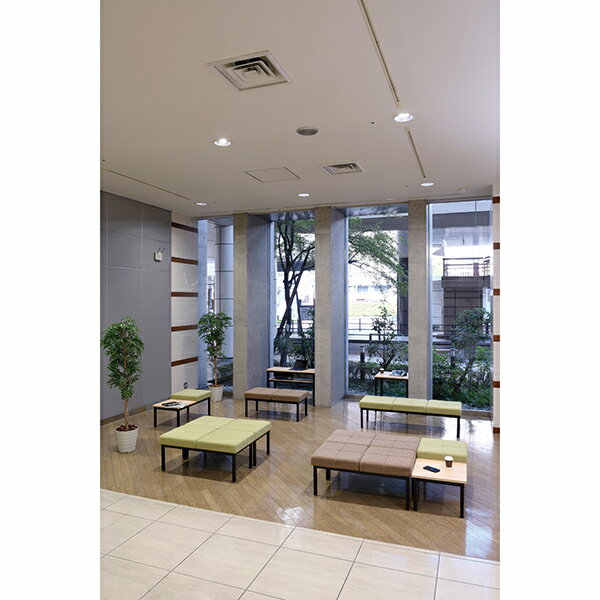 ロビーチェア ブルー ASOL01WBL 【厨房館】 [2]