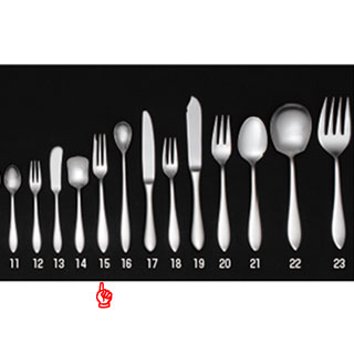 KYS18-8　ラティーナ　ケーキフォーク【レストラン カトラリー フランス デザートフォーク ケーキフォーク 業務用 デザート用 フォーク 人気 ケーキ用 ホテル テーブルフォーク 食器 販売 デザートホーク フランス料理】【厨房館】