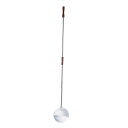 18-8 ピザピール 穴無 18cm 9230218【ピザピール ぴざ ピザ 道具 ピザ カッティングボード ピザ板 ピザ用品 ピザ ボード ピザ作り 道具 ピザ用 ピザの道具 ピール ピザ ピザ用具 人気 業務用】【厨房館】