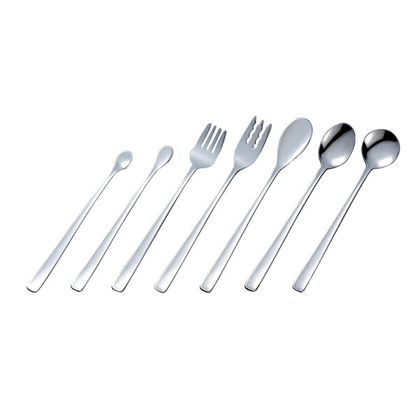 18-8　ヘルパーライラック　デザートスプーン　浅型【厨房館】