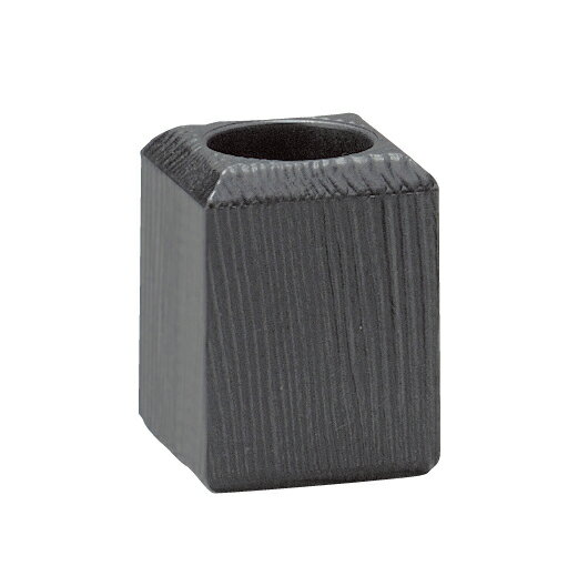 M44-118　楊枝立て　黒 ABS製【厨房館】