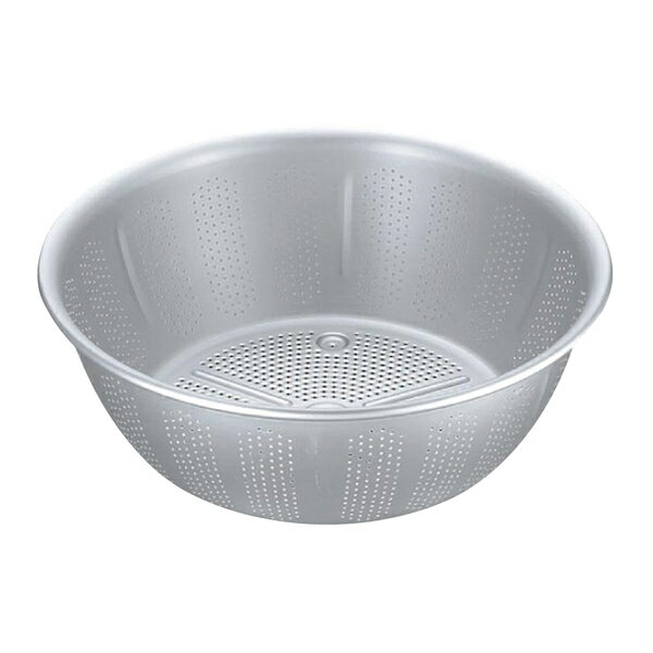 アルマイト　水切ザル(穴明ボール)　30cm【厨房館】