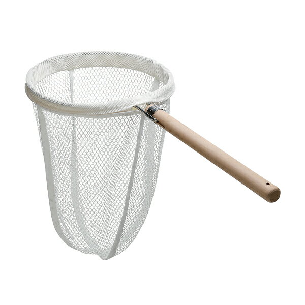 TS18-8　木柄　讃岐たも　小　26cm 30584　(網:ポリエステル)【厨房館】