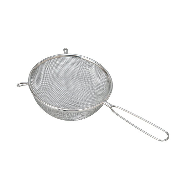 18-8　ピーコック　共柄ストレーナー　15cm【厨房館】