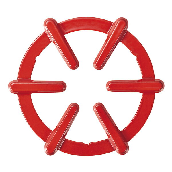 フェール 鉄鋳物製鍋敷(ホーロー加工)レッド【厨房館】