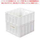 【まとめ買い10個セット品】スキット 折りたたみ式コンテナ(L)【厨房館】