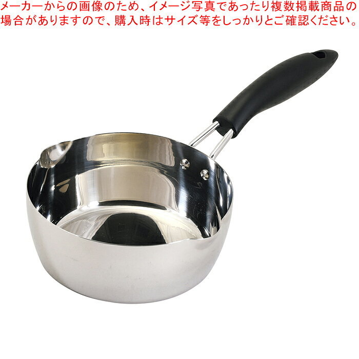 Ih Incompatible - ミラースタイル ステンレス製行平鍋16cm(目盛付)【厨房館】