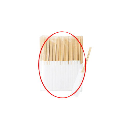 袋入り割箸 竹天削 24 100膳 61-399-11-6 【店舗什器 小物 ディスプレー 消耗品 店舗備品】【厨房館】