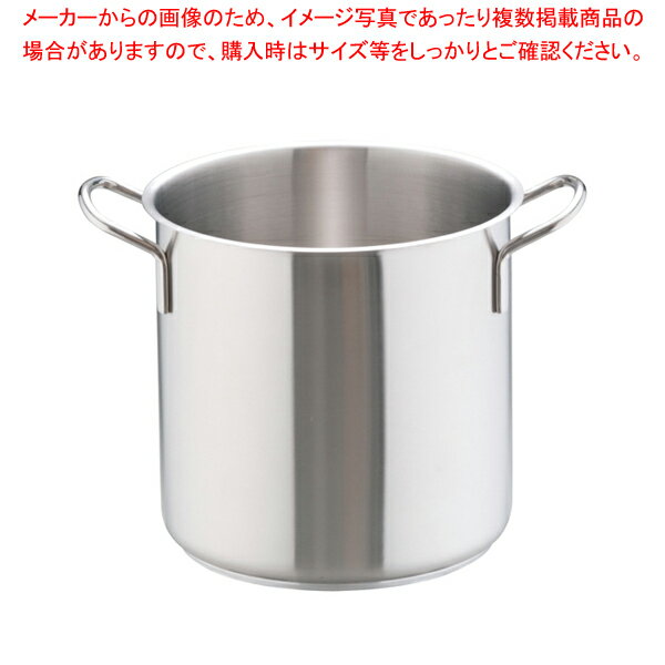 ムラノ インダクション18-8寸胴鍋 (蓋無)28cm【寸胴鍋 おでん用鍋 ずんどうなべ 人気の鍋 寸胴 業務用寸胴鍋 ラーメン用鍋 ずん胴 おでんの鍋 寸胴なべ ラーメンスープ 寸胴 ラーメンスープ鍋 業務用鍋 カレースープ用鍋】【厨房館】
