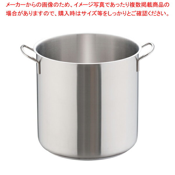 ムラノ インダクション18-8寸胴鍋 (蓋無)40cm【寸胴鍋 おでん用鍋 寸胴型 ずんどうなべ 人気の鍋 寸胴 業務用寸胴鍋 ラーメン用鍋 ずん胴 おでんの鍋 寸胴なべ ラーメンスープ 寸胴 ラーメンスープ鍋 業務用鍋 カレースープ用鍋 寸胴鍋40cm】【厨房館】