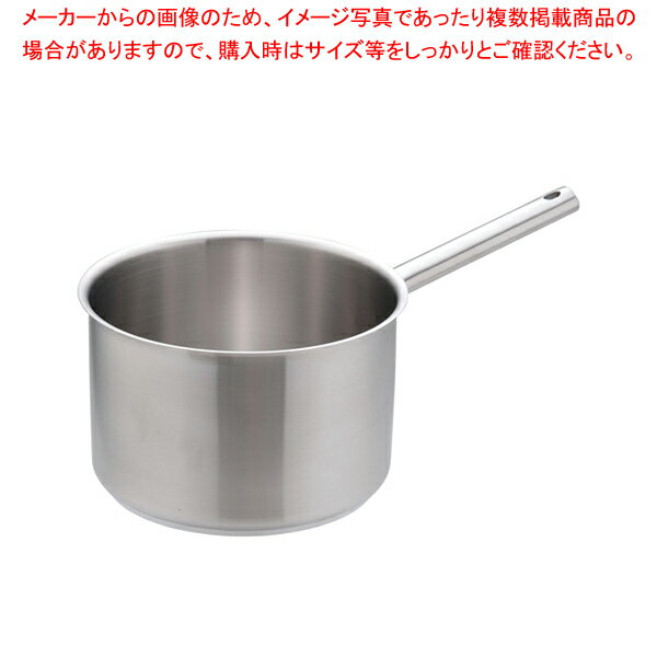 ムラノ インダクション18-8片手深型鍋 (蓋無)24cm【片手鍋 人気の鍋 使いやすい鍋 ランキング 煮物鍋】【厨房館】