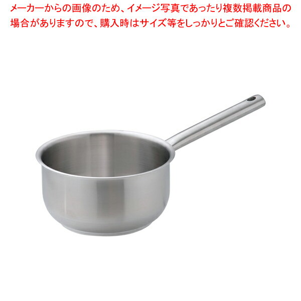 ムラノ インダクション18-8ソテーパン (蓋無)20cm【片手鍋 人気の鍋 使いやすい鍋 ランキング 煮物鍋】【厨房館】