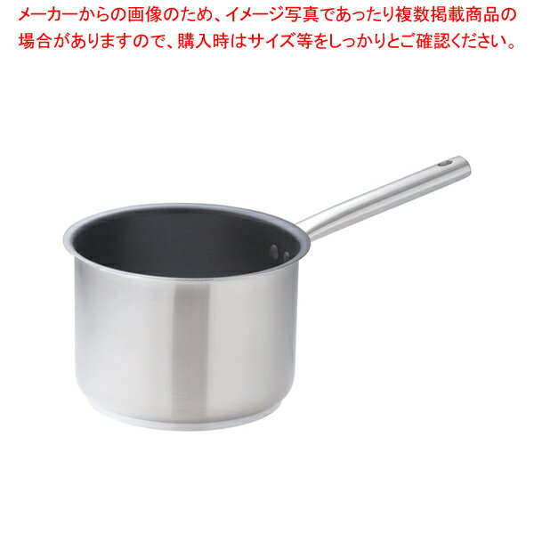 【まとめ買い10個セット品】ムラノ インダクション テフロンセレクト 片手深型鍋(蓋無)18cm【 片手鍋 片手鍋18cm】【厨房館】