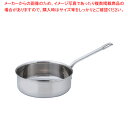 【まとめ買い10個セット品】SAパワー・デンジ ソテーパン(蓋無) 21cm【 ソテーパン 片手鍋 IH 100V対応 200V対応 業務用】【厨房館】