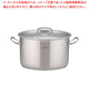 【まとめ買い10個セット品】フィスラー 18-10シチューポット 84-123(蓋付) 28cm【厨房館】