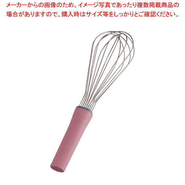 抗菌泡立 II(ツー)ライン AG30-7 30cm ピンク【泡立て ホイッパー プロ愛用 厨房用品 調理器具販売 料理道具 作業 業務用厨房機器】【厨房館】 1