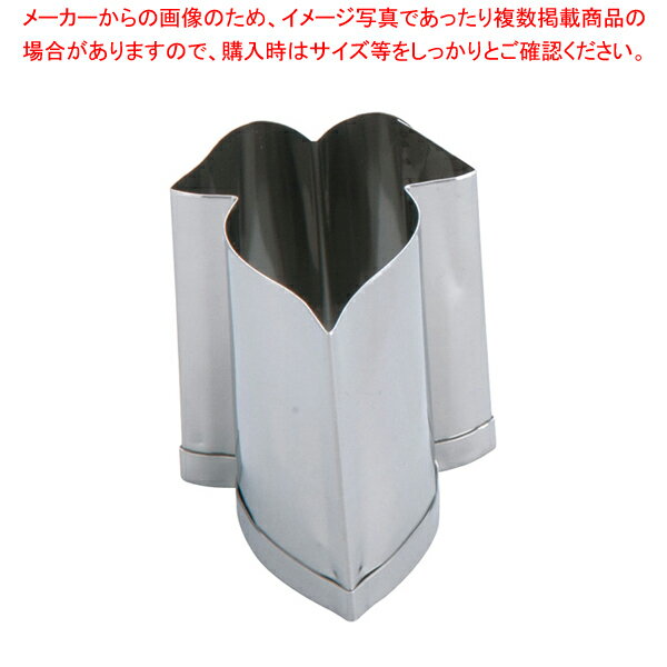 【まとめ買い10個セット品】SA18-8手造り業務用抜型 朝顔の葉 特大(E)【厨房用品 調理器具 料理道具 小物 厨房用品 調理器具 料理道具 小物 作業 業務用】【厨房館】