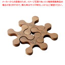 【まとめ買い10個セット品】D&Sウッドウェア トリベット 4pcsセット【厨房館】