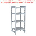 610ソリッド型 カムシェルビングセット 61× 76×H143cm 5段【シェルフ 棚 収納ラック シェルフ 棚 収納ラック 業務用】【厨房館】(3)