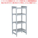 610ソリッド型 カムシェルビングセット 61× 91×H214cm 4段【シェルフ 棚 収納ラック シェルフ 棚 収納ラック 業務用】【厨房館】