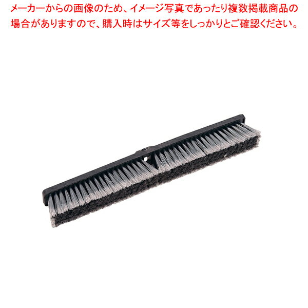 トラストフロアーブラシミディアム6673 (ハンドル別売)ブラック【厨房館】