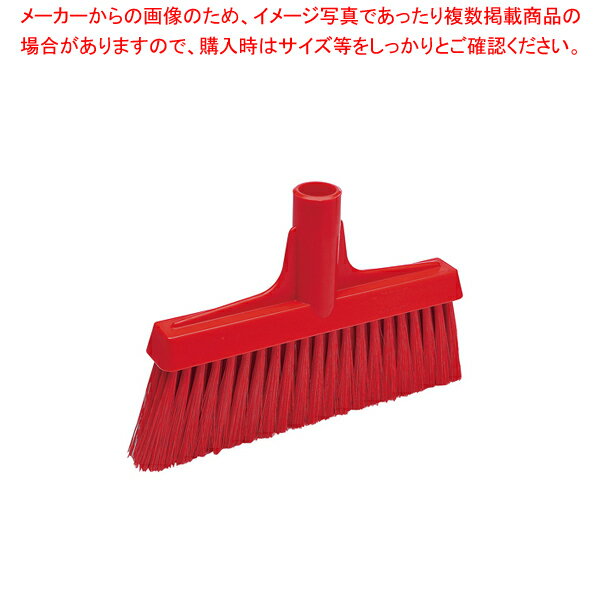 ヴァイカン フロアブルーム ソフトタイプ 3104 レッド【デッキブラシ】【厨房館】