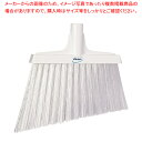 【まとめ買い10個セット品】ヴァイカン フロアブルーム ハードタイプ 2914 ホワイト【 キッチンブラシ キッチンブラシ 業務用】【厨房館】(3)