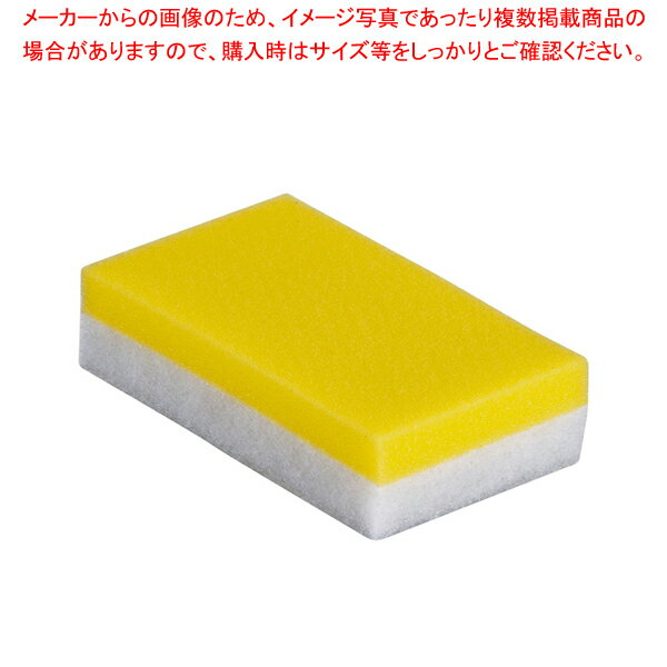 【まとめ買い10個セット品】3M ライトクリーニングたわし L キイロ(1ヶ単位)【 スポンジ 業務用 スポン..