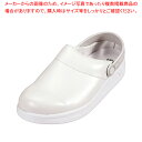 【まとめ買い10個セット品】ハイパーV サボシューズ#720 白 24.0【厨房館】