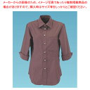 男女兼用ショップコートET-5733 LL (ショコラ)【厨房用品 調理器具 料理道具 小物 作業 白衣 ユニホーム 厨房用品 調理器具 料理道具 小物 作業 業務用】【厨房館】(3)