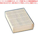【まとめ買い10個セット品】スダレ箱 ホワイト 5513 L【番重 フードコンテナー コンテナ関連用品 業務用】【厨房館】(3)