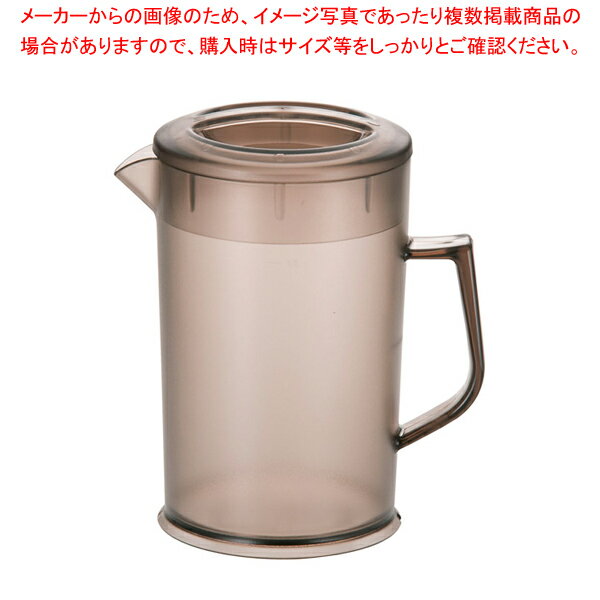 商品の仕様●お客様よく検索キーワード：【業務用ピッチャー 容器 飲食店 水】●サイズ：直径×高さ(mm)φ113×188●底径(mm)：φ117●容量(L)：1●メーカー品番：7200-2012●ポリカーボネイト製(耐熱120℃)※商品画像はイメージです。複数掲載写真も、商品は単品販売です。予めご了承下さい。※商品の外観写真は、製造時期により、実物とは細部が異なる場合がございます。予めご了承下さい。※色違い、寸法違いなども商品画像には含まれている事がございますが、全て別売です。ご購入の際は、必ず商品名及び商品の仕様内容をご確認下さい。※原則弊社では、お客様都合（※色違い、寸法違い、イメージ違い等）での返品交換はお断りしております。ご注文の際は、予めご了承下さい。【end-9-1941】関連商品PCウォーターポット スモークブラウン7200-2022(2L)PCウォーターポット スモークブラウン7200-2012(1L)