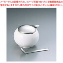 ゼロ 丸型コンテナM スプーン付 BKK-03【業務用 シュガーポット 人気 コーヒー ティー 用品 シュガー ディスペンサー テーブルウェア 卓上用品 卓上品...