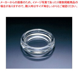 【まとめ買い10個セット品】 ガラス製 モントレー灰皿 P-6402【灰皿 アッシュトレイ】【厨房館】