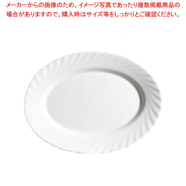 【まとめ買い10個セット品】トリアノン 楕円皿(中) D6891【人気商品 アルコパル 洋食用 業務用】【厨房館】