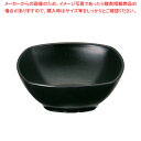 【まとめ買い10個セット品】マイン メラミンウェア 黒 角深皿 小 M11-134【厨房館】