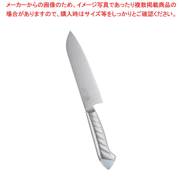 龍治 ステンカラー 三徳 17cm ホワイト【人気 業務用 販売 楽天 通販】【厨房館】
