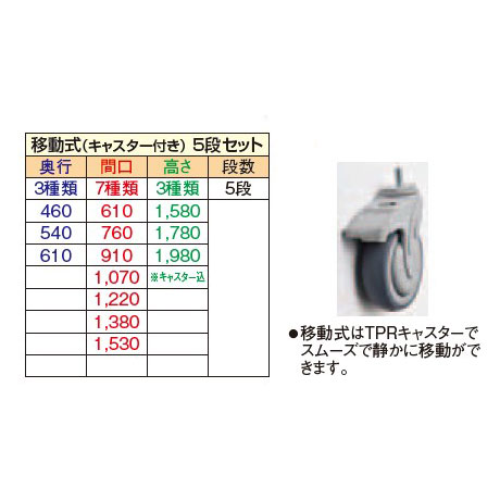 【まとめ買い10個セット品】TR 460型移動...の紹介画像2