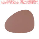 【まとめ買い10個セット品】ジックザック プレースマット ストーン ブラウン【厨房館】