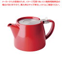 【まとめ買い10個セット品】スタンプティーポット 309 レッド【厨房館】