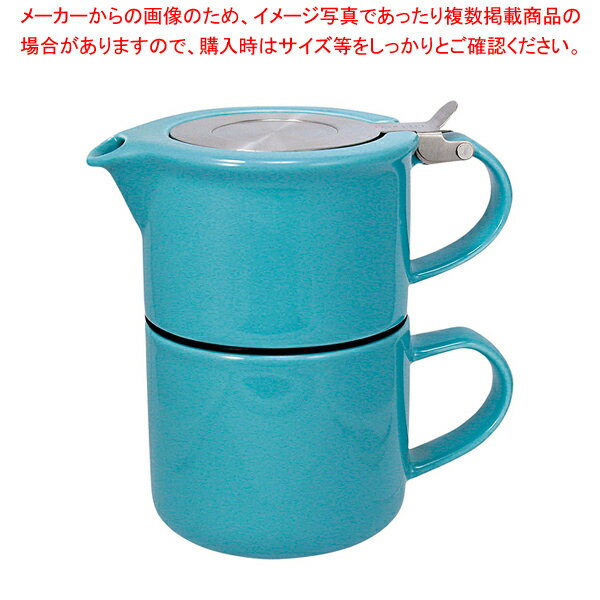 商品の仕様●ティーポットとカップが2段重ねになるおしゃれなスタイル。● 上段のポットでお茶を蒸らしている間に、下段のカップも温まるユニークな仕組み。●本体のみ電子レンジ対応。■サイズ全幅×奥行×高さ(mm)：146×101×146■●容量(...