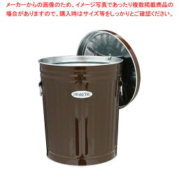 【まとめ買い10個セット品】オバケツ 33L CBR35 ブラウン【厨房館】