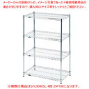 商品の仕様●幅×奥行き×高さ(mm):915×610×1790●棚1枚あたりの耐荷重、約250kg●クリアコーティングで、水廻りでも安心な防錆加工済み。●※棚板の組み合わせは自由にできます。●※ 各、別売ですので、御注文の際、御希望の棚の段数など御指定ください。●柱径:φ25●材質:棚●柱/スチール(クロームメッキ) スリーブ/ABS樹脂●ラック全体の耐荷重:約500kg※商品画像はイメージです。複数掲載写真も、商品は単品販売です。予めご了承下さい。※商品の外観写真は、製造時期により、実物とは細部が異なる場合がございます。予めご了承下さい。※色違い、寸法違いなども商品画像には含まれている事がございますが、全て別売です。ご購入の際は、必ず商品名及び商品の仕様内容をご確認下さい。※原則弊社では、お客様都合（※色違い、寸法違い、イメージ違い等）での返品交換はお断りしております。ご注文の際は、予めご了承下さい。【end-9-1194】