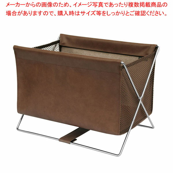 ミニサイドワゴン・合皮×メッシュ S R-365 ブラウン 【厨房館】