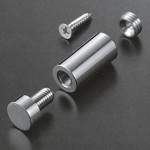 壁面用Aセット PT-A20F パイプ35 クロームメッキM【厨房館】