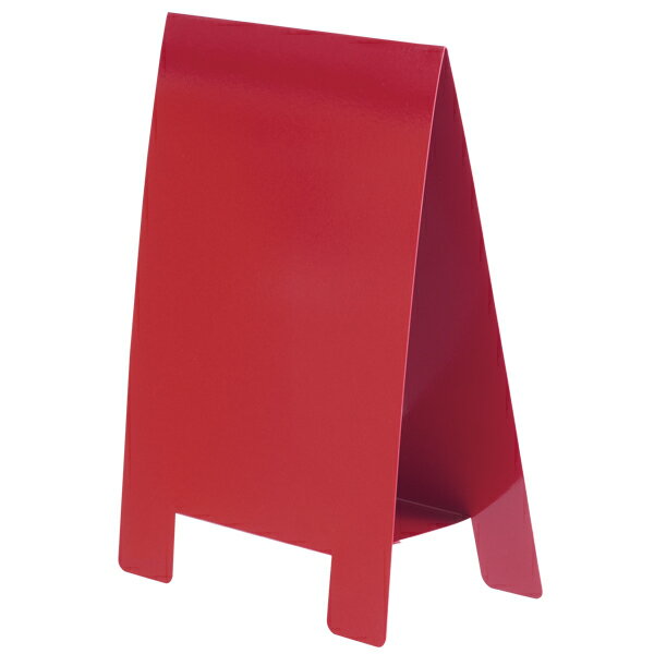 テーブルA POP 両面 レッド L (1枚入)【厨房館】