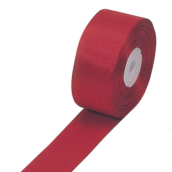 リボンテープ 巾24mm 赤【厨房館】
