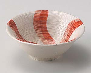 【まとめ買い10個セット品】和食器 ユ036-198 うるし流水(赤)5.0鉢【キャンセル/返品不可】【厨房館】