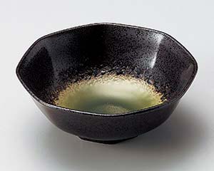 【まとめ買い10個セット品】和食器 ロ046-168 鉄仙花ヒワ八角4.0鉢【キャンセル/返品不可】【厨房館】