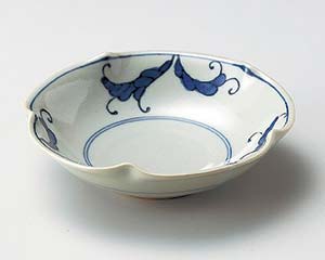 【まとめ買い10個セット品】和食器 ア047-088 藍古染平鉢【キャンセル/返品不可】【厨房館】